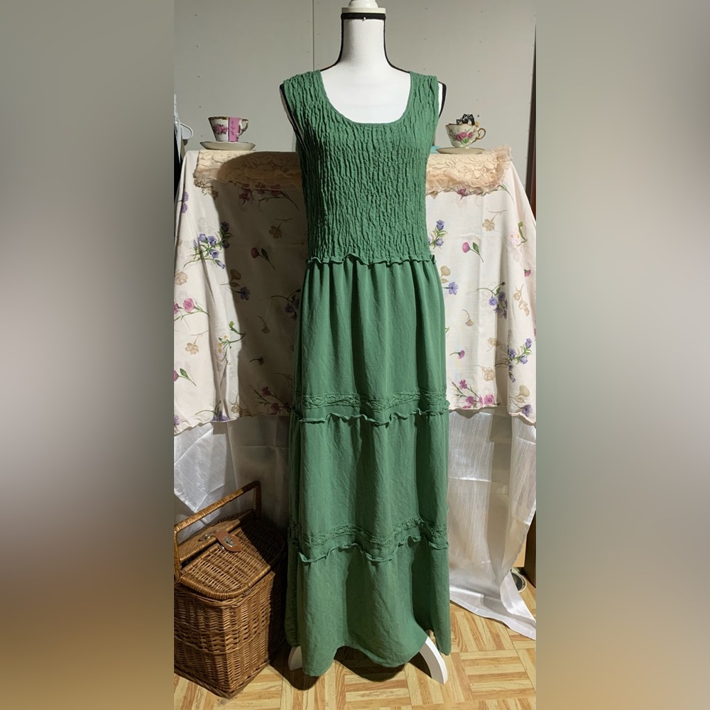 Studio 1886 Green Maxi Dress